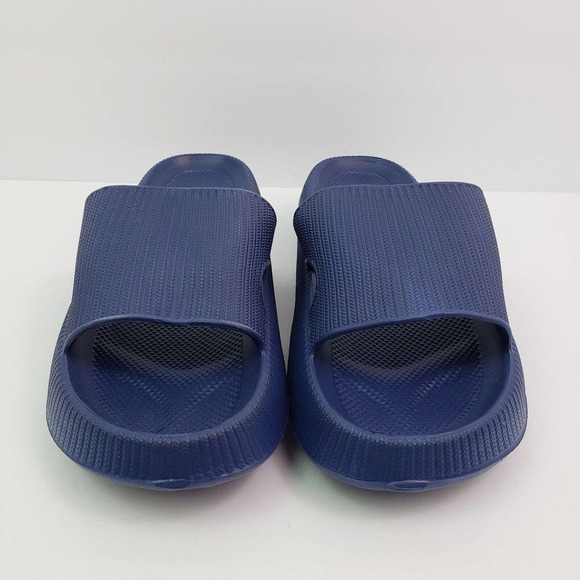 Rosyclo Pillow Cloud Womens Sz 10.5-11 Mens Sz 9-10 Blue Slip On Slide Sandals - Picture 5 of 10